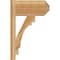 Ekena Millwork Merced Craftsman Rough Sawn Outlooker, Western Red Cedar, 8"W x 16"D x 24"H OUT08X16X24MRC04RWR - alternate 4